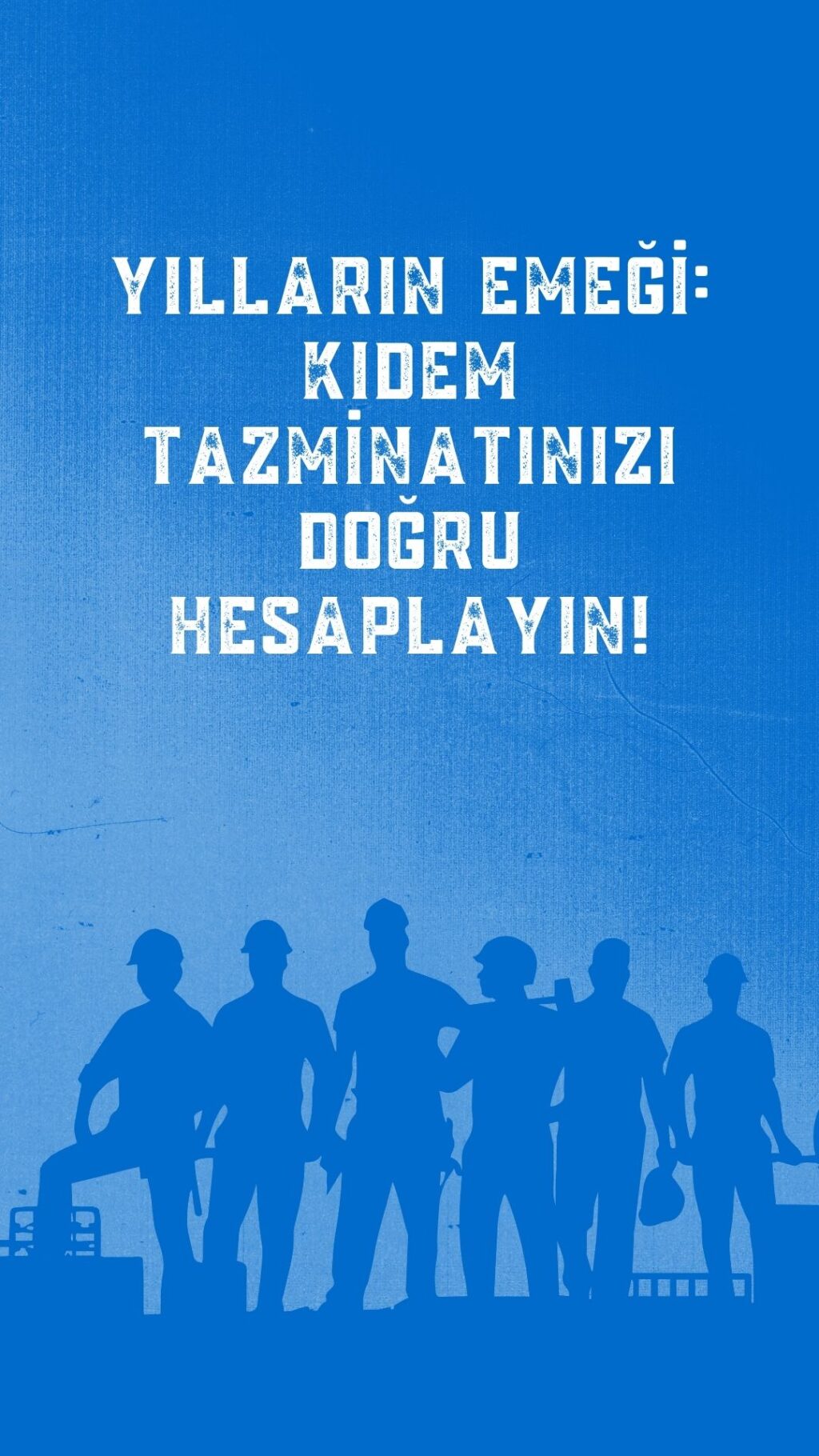Kıdem tazminatı hesaplama işlemini gösteren, üzerinde hesap makinesi, takvim ve para simgeleri olan bir konsept görsel.