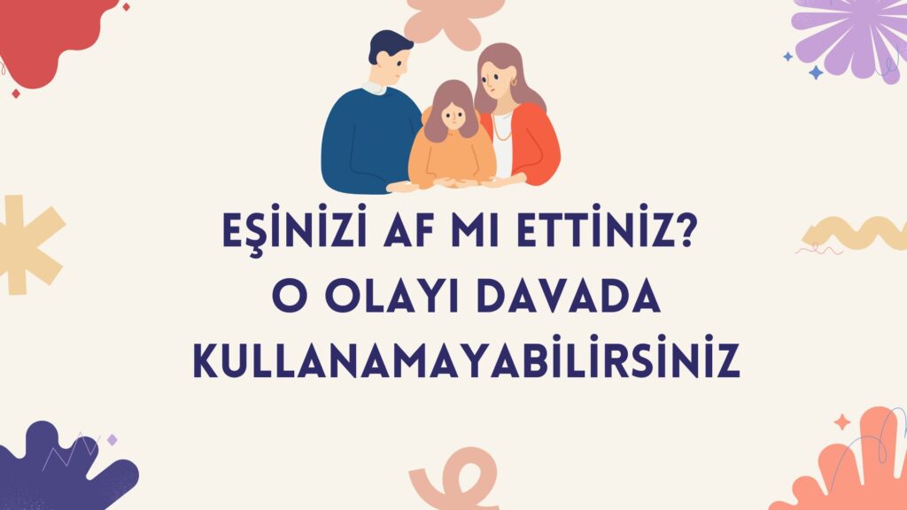 Boşanmada af ve affetmiş sayılma kavramlarını anlatan, birleşen iki el ve kırık bir kalp simgesi içeren konsept görsel.
