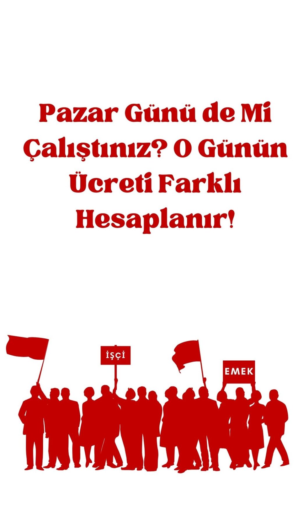 Hafta tatili ücreti (pazar mesaisi) hesaplama konseptini gösteren, üzerinde takvim, saat ve para simgeleri olan bir görsel.