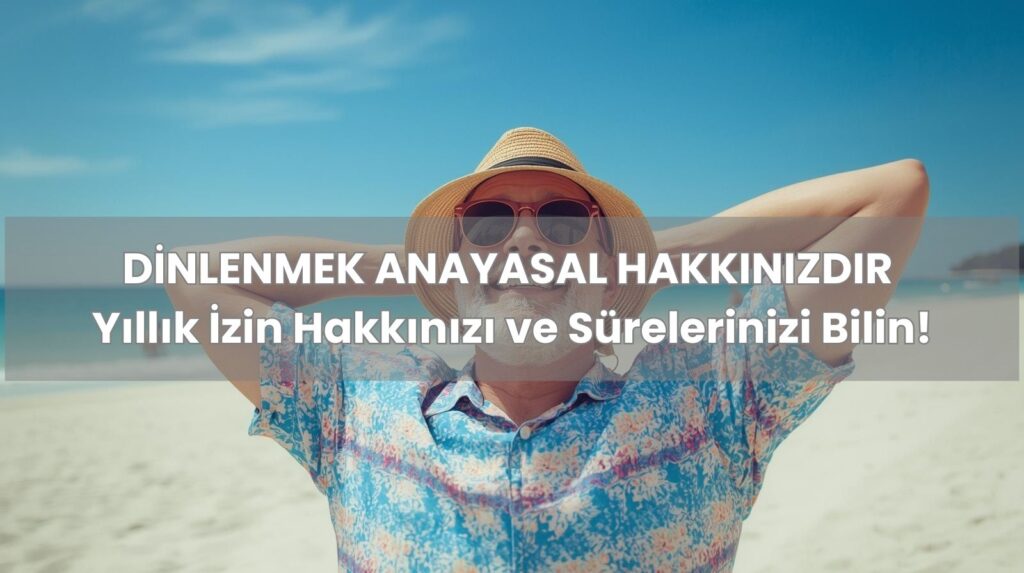Tatile çıkmış, mutlu bir adam, yıllık izin hakkını kullanıyor.