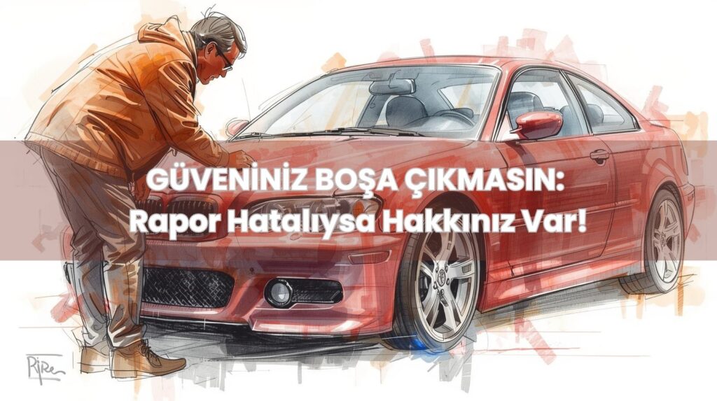 Hatalı ekspertiz raporu nedeniyle tazminat davası açma hakkını ve ekspertiz firmasının hukuki sorumluluğunu gösteren görsel.