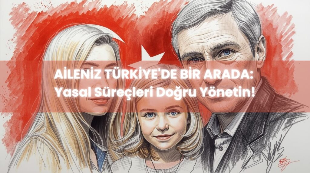 Aile ikamet izni şartları ve Türk vatandaşı eşi için oturma izni başvurusunun reddine itiraz sürecini gösteren görsel.