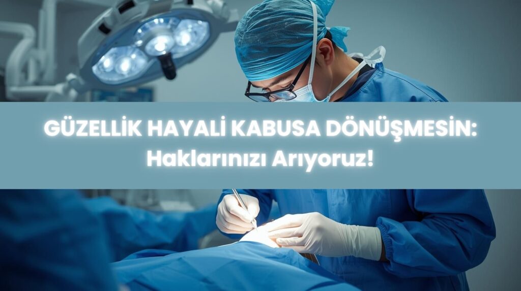Hatalı estetik ameliyat nedeniyle tazminat davası açma hakkı ve eser sözleşmesi kapsamında doktorun sorumluluğu.