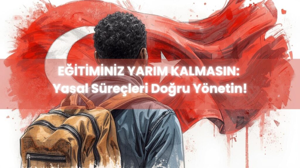 Öğrenci ikamet izni nasıl alınır ve yabancı öğrenci için oturma izni başvuru şartlarını gösteren bir öğrenci ve kampüs görseli.