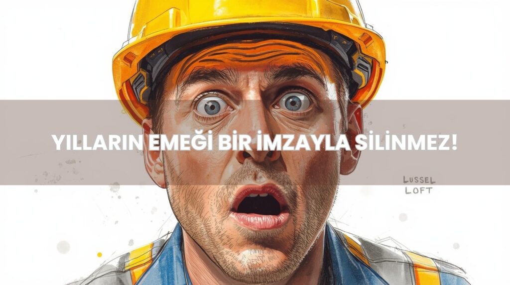SGK giriş çıkış yapılması sonrası kıdem tazminatı hakkının sıfırlanıp sıfırlanmadığını ve aralıksız çalışma ispatını gösteren şaşkın bir işçiyi içeren görsel.