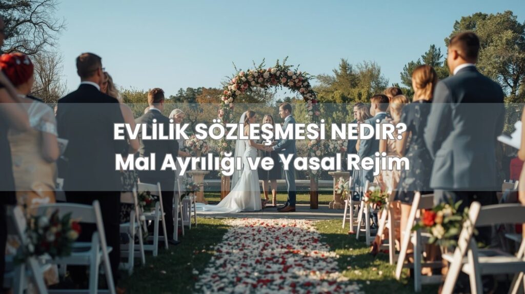 Evlilik sözleşmesi (mal rejimi sözleşmesi) nasıl yapılır ve hangi mal rejimleri seçilebilir?