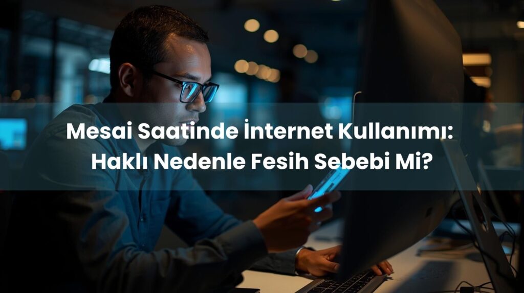 Mesai saatinde internet kullanımı nedeniyle işten çıkarmanın haklı neden olduğuna dair Yargıtay kararı.