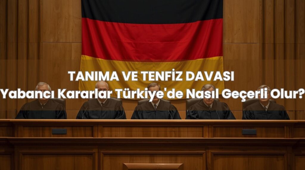 Tanıma ve tenfiz davası ile yabancı mahkeme kararlarının Türkiye'de tanınması.