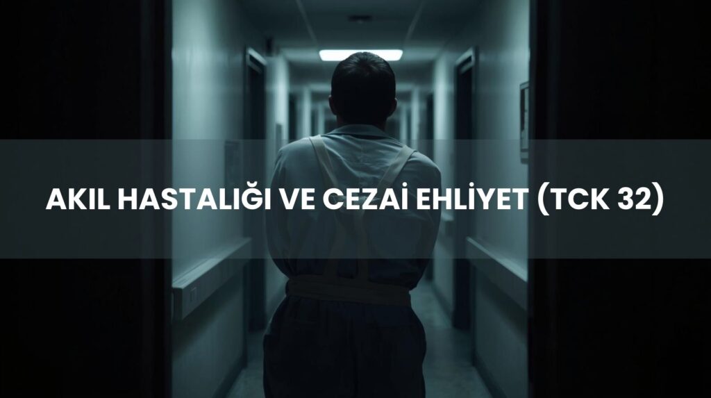Ceza yargılamasında akıl hastalığı ve TCK 32 uyarınca cezai ehliyet raporu.