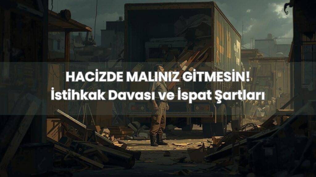 İcra memurları tarafından başkasına ait malın haczedilmesi ve istihkak davası süreci.