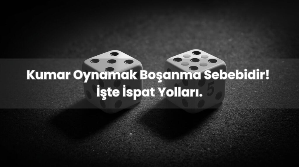 Eşin kumar oynaması nedeniyle açılan boşanma davası ve mahkeme salonu.