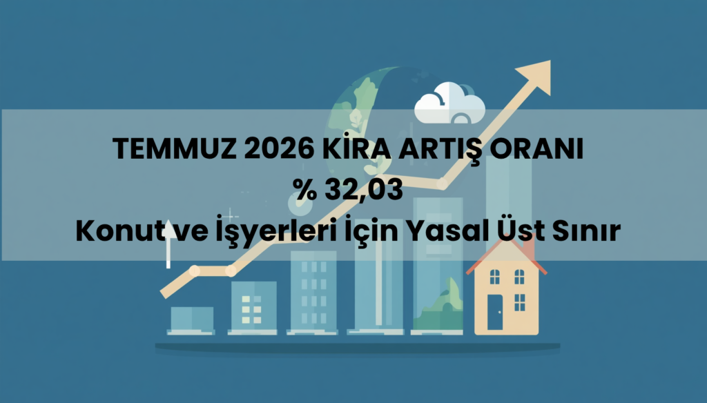 Temmuz 2026 konut ve işyeri yasal kira artış oranı istatistik grafiği Öden Hukuk